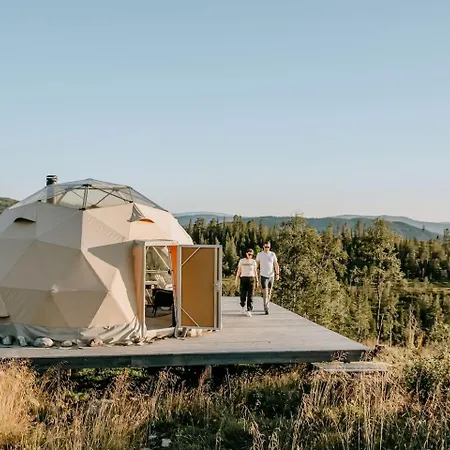 Arctic Dome Namdalen Luxury tent Hoylandet